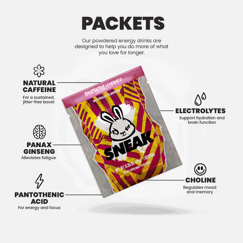 CUSTOM PACK (20 packets - choose 4 flavors)