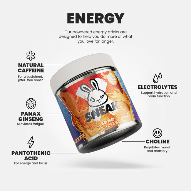 Sneak Energy 40 Serving Tub