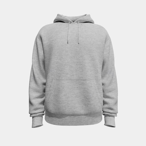 GREY SNEAK HOODIE - S
