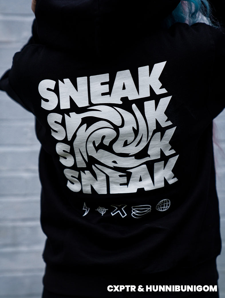 Sneak Hoodie in Black – Black Hoodie – Sneak – Sneak US