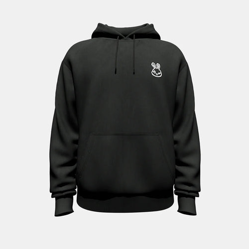 BLACK SNEAK HOODIE - L