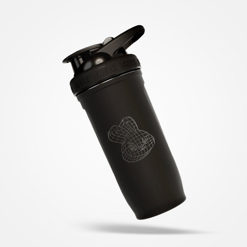 Black Metal Shaker 800ml