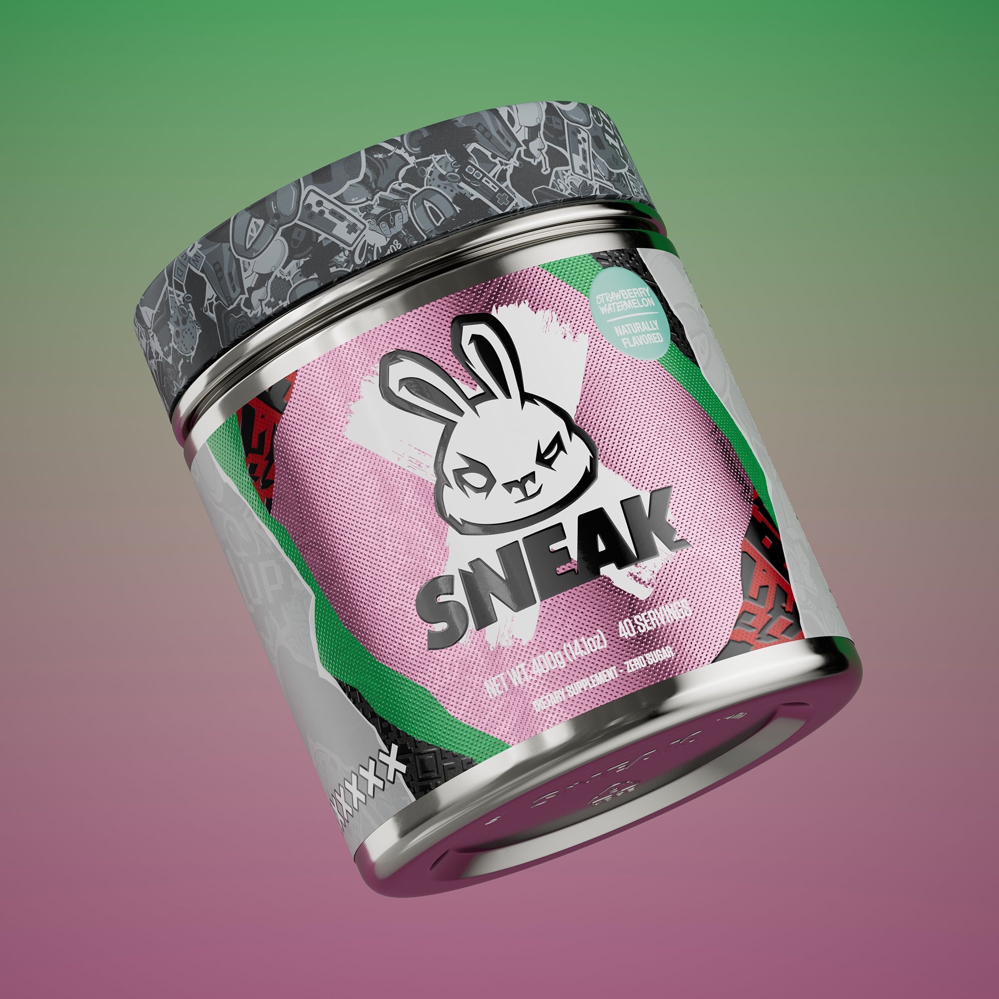 Strawberry Watermelon - Sneak - In-Game Energy – Sneak US