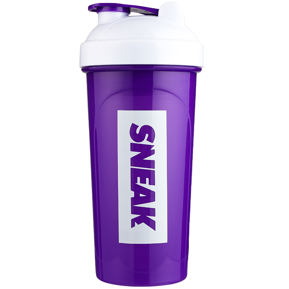 Purple Protein Shaker Bottle  Protein shaker bottle, Shaker bottle, Protein  shaker